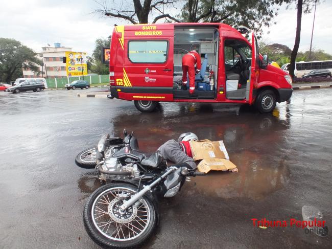 Bombeiros atendem a uma média de três acidentes com moto em Franca por dia (Foto: Tribuna Impressa)